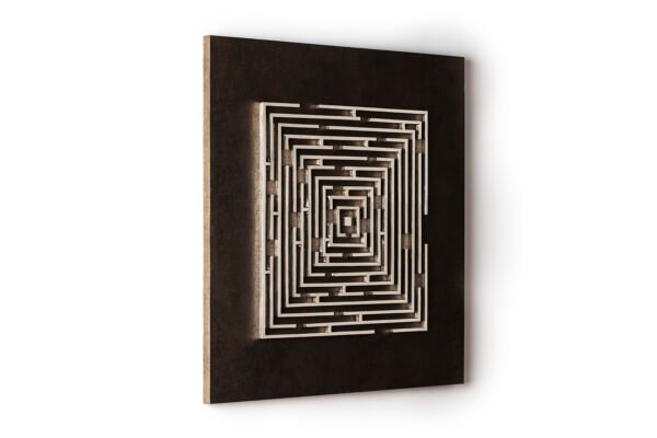 Limited Edition Maze Wall Sculpture 